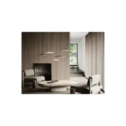 DFTP by Nordlux Artist 25 Pendellampa Metall Grå 15W 1000lm - 930 Varm Vit | Bästa Färgåtergivning - Dimbar