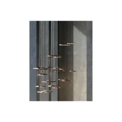 DFTP by Nordlux Artist 25 Pendellampa Metall Grå 15W 1000lm - 930 Varm Vit | Bästa Färgåtergivning - Dimbar