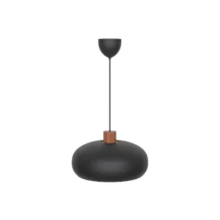 DFTP by Nordlux Aurelio Pendellampa Metall och Trä Svart | 420mm - Passande för E27