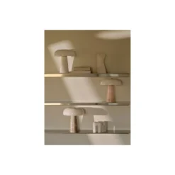 DFTP by Nordlux Bordslampa Glossy Marmor och Glas Rosa | 220mm - Passande för 1x E14