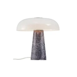 DFTP by Nordlux Bordslampa Glossy Marmor och Glas Grå | 320mm - Passande för 1x E27