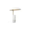 DFTP by Nordlux Bordslampa Mademoiselles Marmor och Metall Vit | Passande för 1x GU10