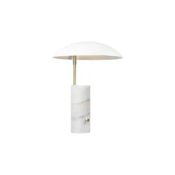 DFTP by Nordlux Bordslampa Mademoiselles Marmor och Metall Vit | Passande för 1x GU10
