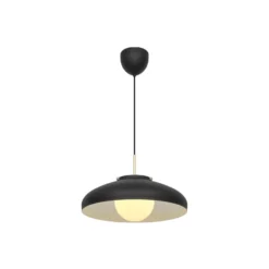 DFTP by Nordlux Latif Pendellampa Metall och Glas Svart | 400mm - Passande för E14
