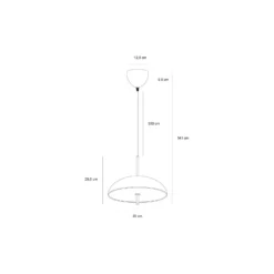 DFTP by Nordlux LED Pendellampa Versale Metall Svart | Passande för E27