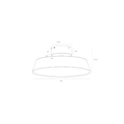 DFTP by Nordlux LED Pendellampa Kaito Metall Vit 10.5W 1100lm - 830 Varm Vit | Dimbar