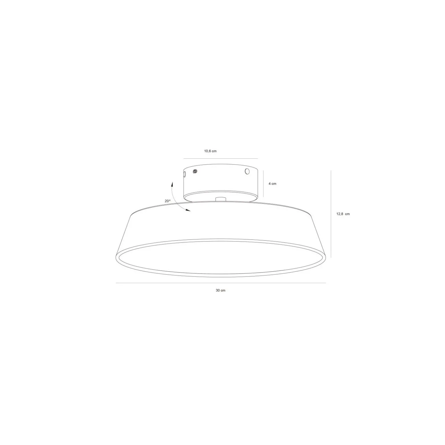 DFTP by Nordlux LED Pendellampa Kaito Metall Grå 10.5W 1100lm - 830 Varm Vit | Dimbar