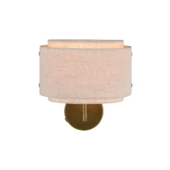 DFTP by Nordlux LED Vägglampa Takai Rostfritt Stål Beige | Passande för E27