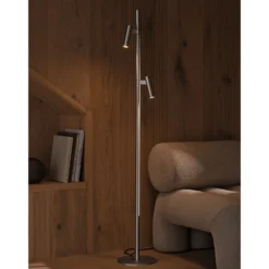 DFTP by Nordlux Makoto Golvlampa Krom | Passande för G9