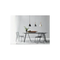 DFTP by Nordlux Pure 20 Pendellampa Metall och Trä Grå | Passande för E27