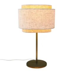 DFTP by Nordlux Takai Bordslampa Beige | Passande för E27