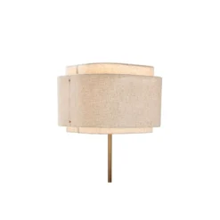 DFTP by Nordlux Takai Golvlampa Metall och Textil Beige | Passande för E27