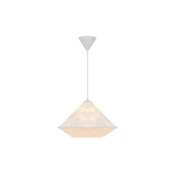 D'Lite Pendellampa Groede Papper Vit | Passande För 1x E27