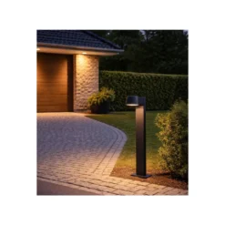 D'Lite Piedestallampa Lira Svart 7W 600lm 830 Varm Vit | IP54