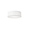 D'Lite Taklampa Lunelle 30cm Textil Vit | Passande för 2x E27