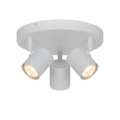 D'Lite Taklampa Trop Vit | Passande för 3x GU10