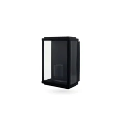 D'Lite Vägglampa Arlo Svart | IP44 - Passande för 1x E27