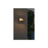 D'Lite Vägglampa Ecco Svart Oval | IP44 - Passande för 1x E27