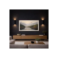 D'Lite Vägglampa Limor Aluminium Svart Up & Down| IP54 - Passande för 2x GU10