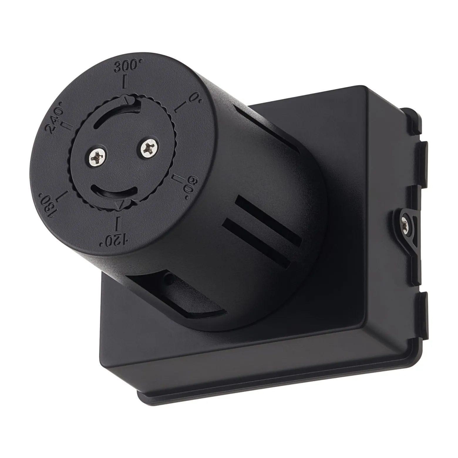 D'Lite Vägglampa Nova Grå Up & Down 4.9W 480lm - 830 Varm Vit | IP54 - Justerbar strålvinkel
