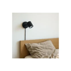 D'Lite Vägglampa Trop Sandig Svart | Passande För 1x GU10