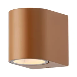 D'Lite Vägglampa Vossem Bronze| IP54 - Passande för 1x GU10