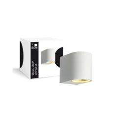 D'Lite Vägglampa Vossem Vit| IP54 - Passande För 1x GU10