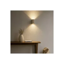 D'Lite Vägglampa Vrebos Beige Up & Down| Passande för 2x GU10