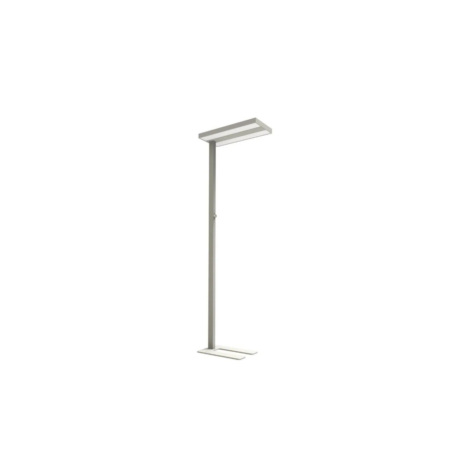 Dotlux LED Golvlampa Assist Silver 70W 9100lm - 840 Kallvit | Dimbar