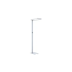 Dotlux LED Golvlampa Roof Butler Silver 80W 8800lm - 840 Kallvit | UGR <19 - 1-10V Dimbar - Rörelsesensor