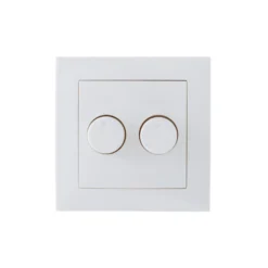 EcoDim Dimmerknapp DUO Berker S1 incl. Rotary Lock Platta