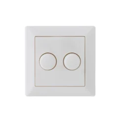 EcoDim Dimmerknapp DUO GIRA/JUNG/Merten incl. Rotary Lock Platta