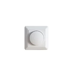 EcoDim Dimmerknapp Vit incl. Central Platta och Ram