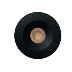 EcoDim Infälld Spot Mini Svart 2.5W 155lm 30D - 827 Extra Varm Vit | 35mm - Utskärning 28mm - IP67 - Dimbar