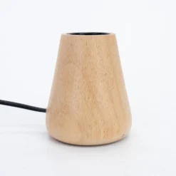 Eglo Bordslampa Asby Trä Brun | Passande För 1x E27