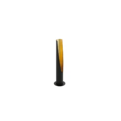 Eglo Bordslampa Barbotto Stål Svart, Guld 4.5W 345lm - 830 Varm Vit | Passande för 1x GU10