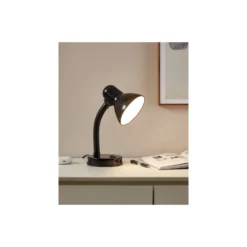 Eglo Bordslampa Basic Stål Svart | IP20 - Passande för 1x E27
