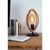 Eglo Bordslampa Basildon Stål Svart Trä | Passande För 1x E27