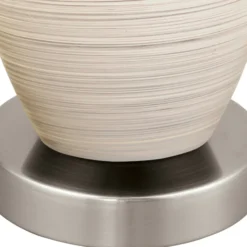 Eglo Bordslampa Batista 3 Stål Vit | Passande För 1x E27