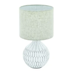 Eglo Bordslampa Bellariva 3 Ceramic Vit | Passande För 1x E27
