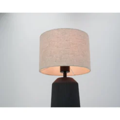 Eglo Bordslampa Capalbio Ceramic Grå | Passande För 1x E27