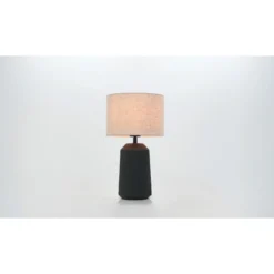 Eglo Bordslampa Capalbio Ceramic Grå | Passande För 1x E27