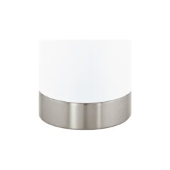 Eglo Bordslampa Damasco 1 Stål Satin Nickel | IP20 - Passande för 1x E27