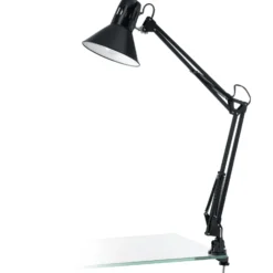 Eglo Bordslampa Firmo Stål Svart | Passande För 1x E27