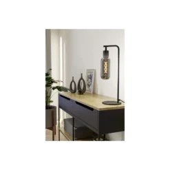 Eglo Bordslampa Maione Stål Svart | IP20 - Passande för 1x E27