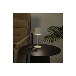 Eglo Bordslampa Mannera-S Aluminium Sanded 1W 170lm - 825-830-840 CCT | IP54 - Touch Dimbar - USB-C