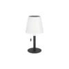 Eglo Bordslampa Montapalma Solar Stål Svart 2W 190lm - 830 Varm Vit | IP54 - Dimbar - USB-C