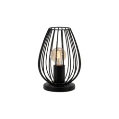 Eglo Bordslampa Newtown Stål Svart | IP20 - Passande för 1x E27