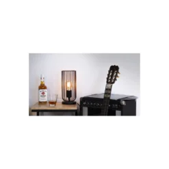 Eglo Bordslampa Roccamena Svart, Koppar | Passande för 1x E27