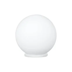 Eglo Bordslampa Rondo Plast Vit | Passande för 1x E27